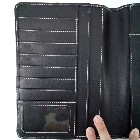 FLAWED Franklin Covey Travel Passport Credit Card ID Money Holder Wallet - Picture 15 of 15